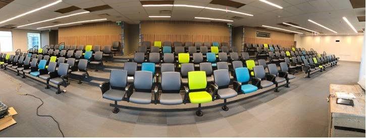 Knowledge Exchange Centre – Seating Installed - November 2021